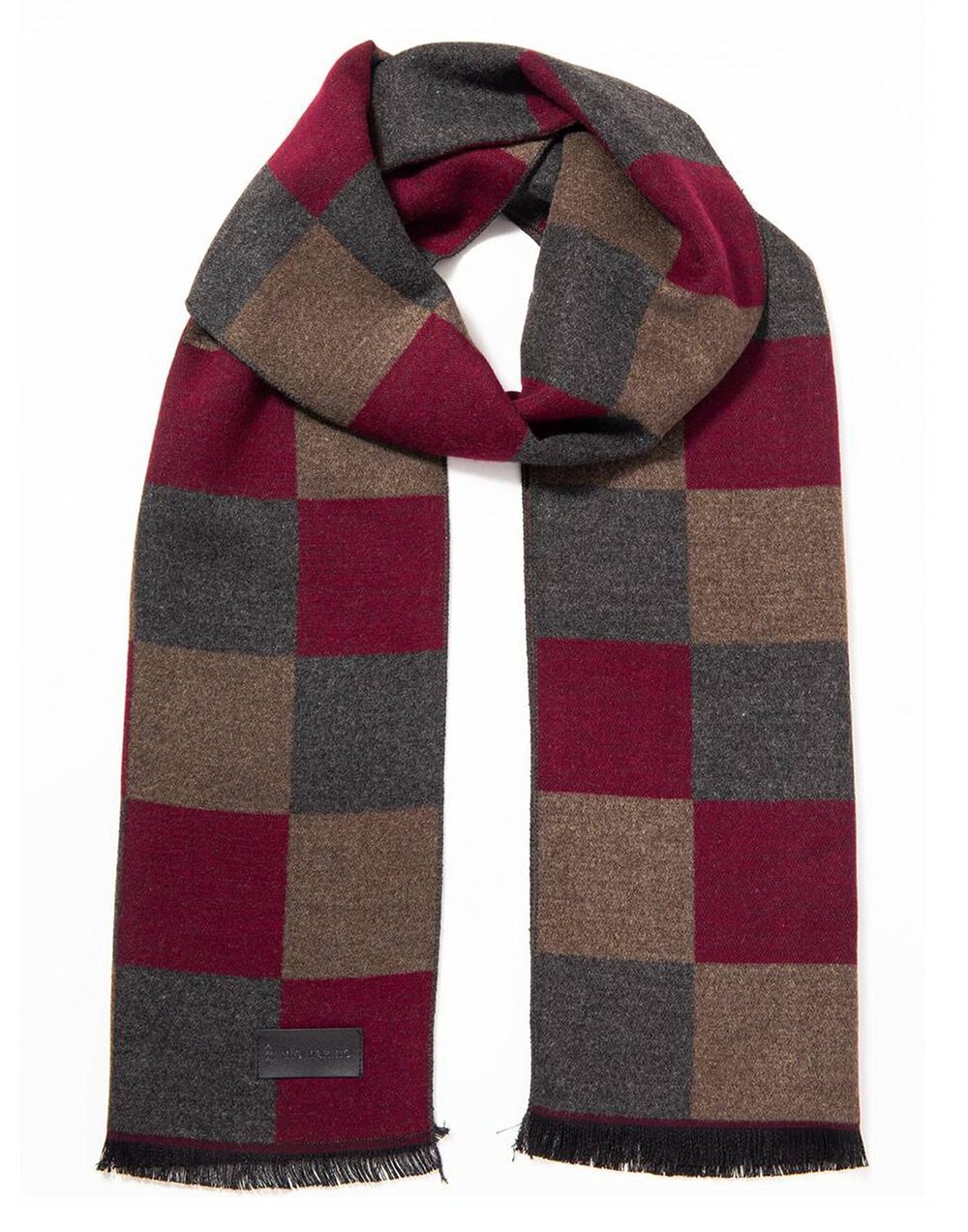 4528 Marino’s Winter Cashmere Feel Scarf,100% Cotton Fashion Scarves, In